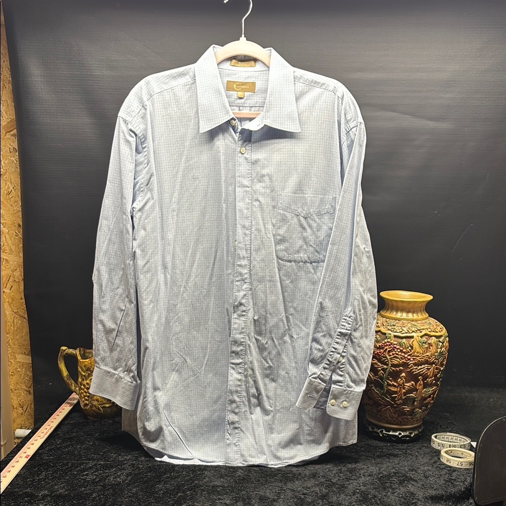 Chiarelli Men's Light Blue Dress Shirt